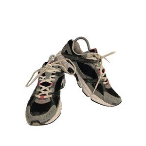 Fila GLS Lite Womens Size 7.5 Black Gray  Pink Accents sneakers Running Shoes
